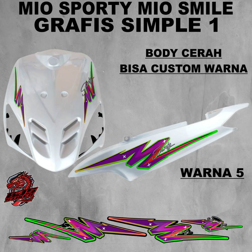 Stiker Mio Sporty Stiker Mio Smile / Striping Mio Sporty Striping Mio Smile / Stiker Sticker Decal M