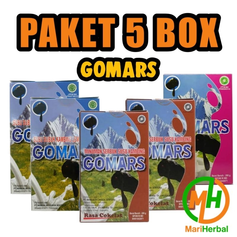 

Susu Kambing Etawa Gomars Paket 5 Box lebih murah
