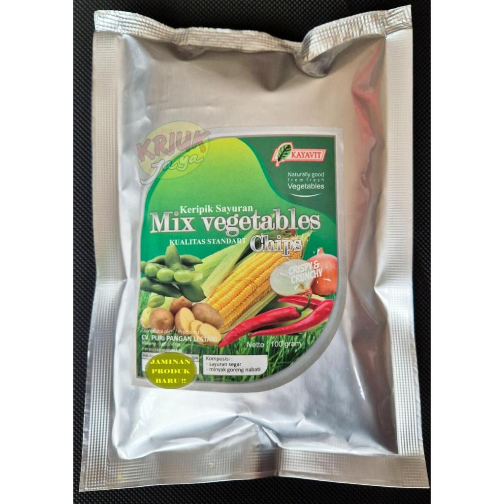 

Keripik Sayur/ Keripik sayur Mix Khas Malang 100 Gram