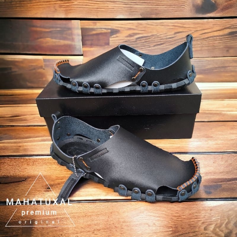 sepatu sandal kulit asli / sepatu kulit pria /sandal kulit asli