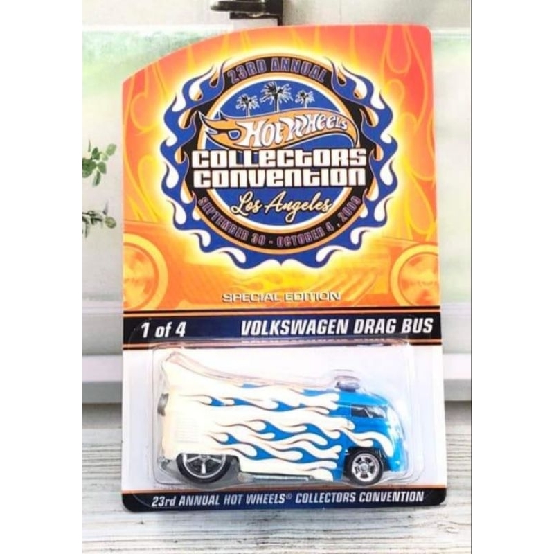 Hotwheels Volkswagen Drag Bus Collector Convention LA