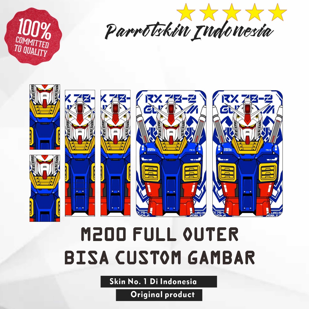 

RESTOK GAN Garskin Sticker centaur M2 Gundam keren BISA CUSTOM GAMBAR