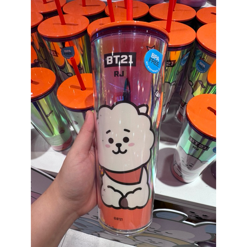 ORIGINAL MinisoxBT21 Tumbler Gelas Straw 800ml