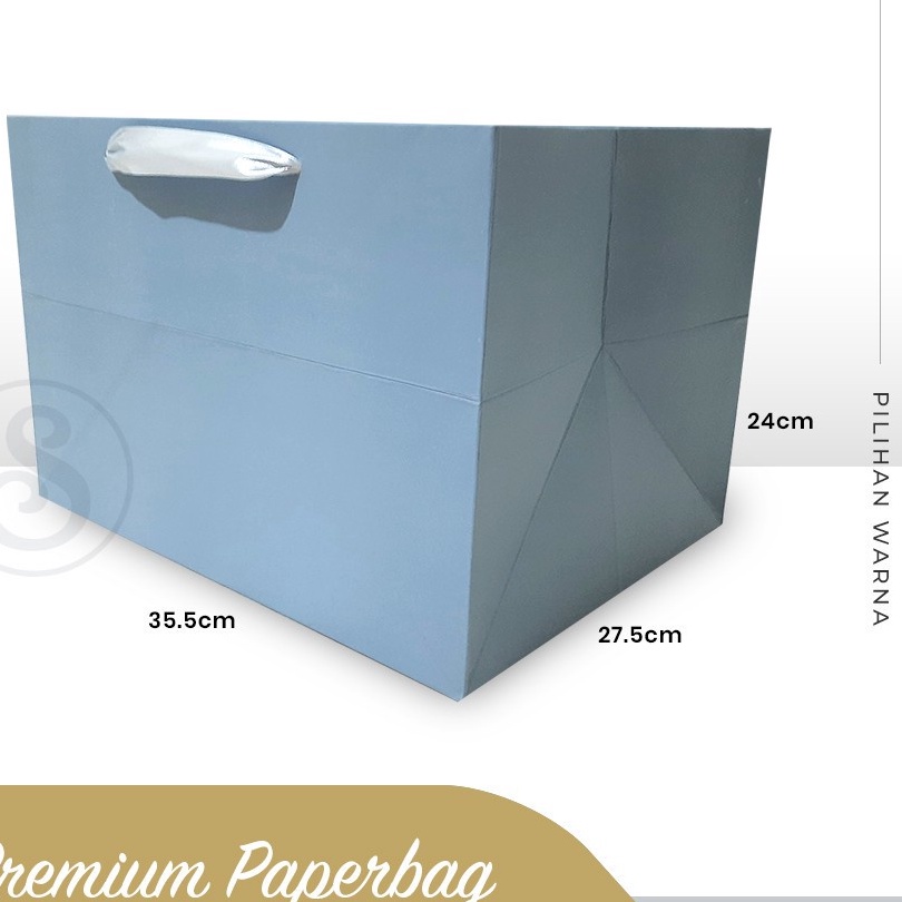 

KI3 Premium Paper Bag JUMBO 2 uk P355 x L275 x T24 cm