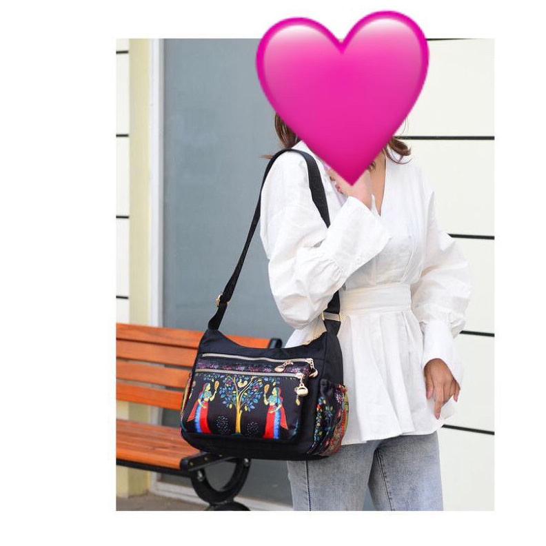 DISCOUNT TODAY TAS SELEMPANG CHIBAO WANITA MOTIF CHIBAO 7882