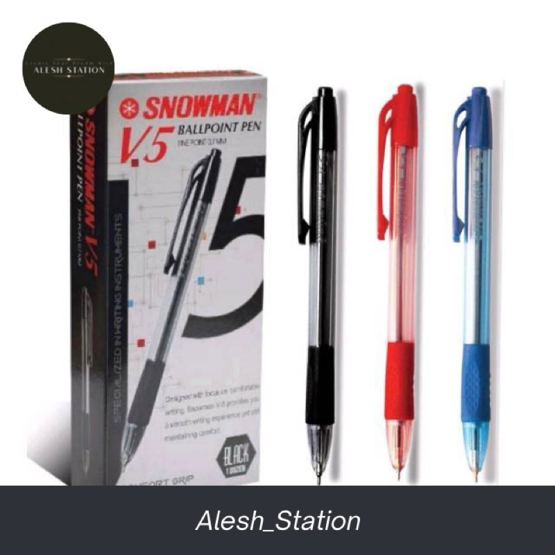 

Pulpen/ ballpoint/Pen snowman V5 Per Pc