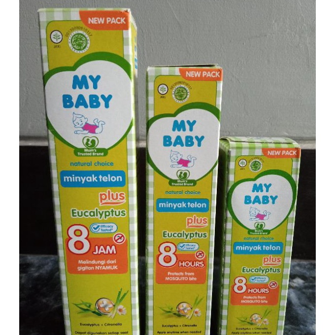 

KP8 Mybaby minyak Telon 6ml 9ml 15ml