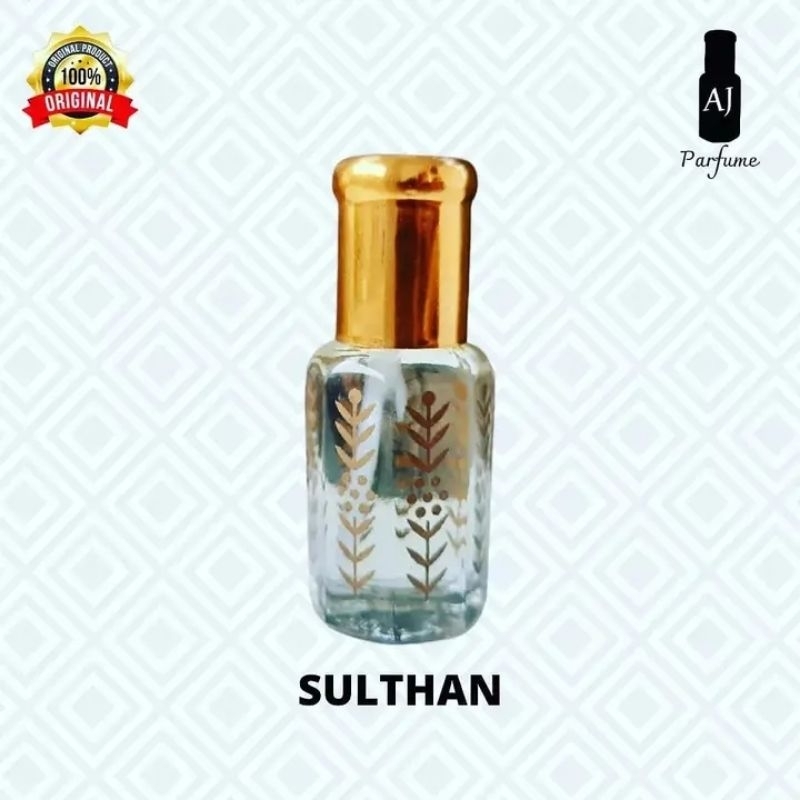 PAKET 3 BOTOL MINYAK WANGI ASLI SULTAN 6 ML