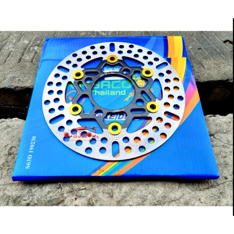 PIRINGAN DISK CAKRAM DEPAN REVO FIT -BLADE- REVO ABSOLUTE-SUPRA 125 F1 NEW-FIT X CAKRAM DEPAN VARIAS