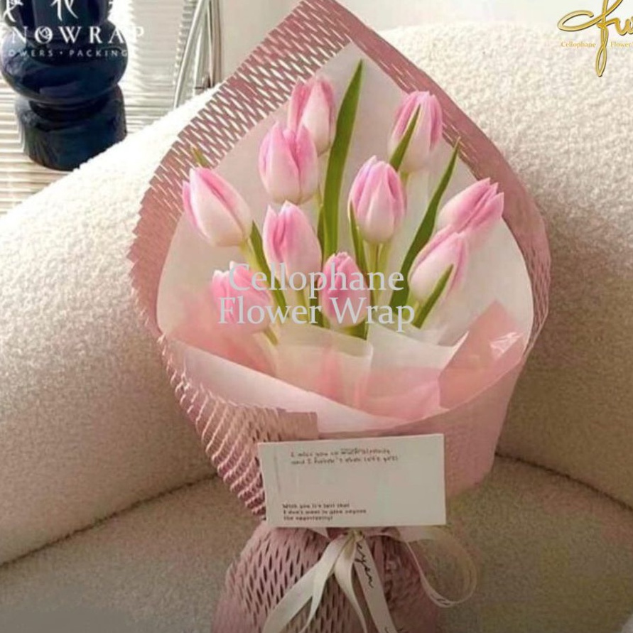 

HJ6 1 RollKertas Buket Beehive Paper Flower Wrapping