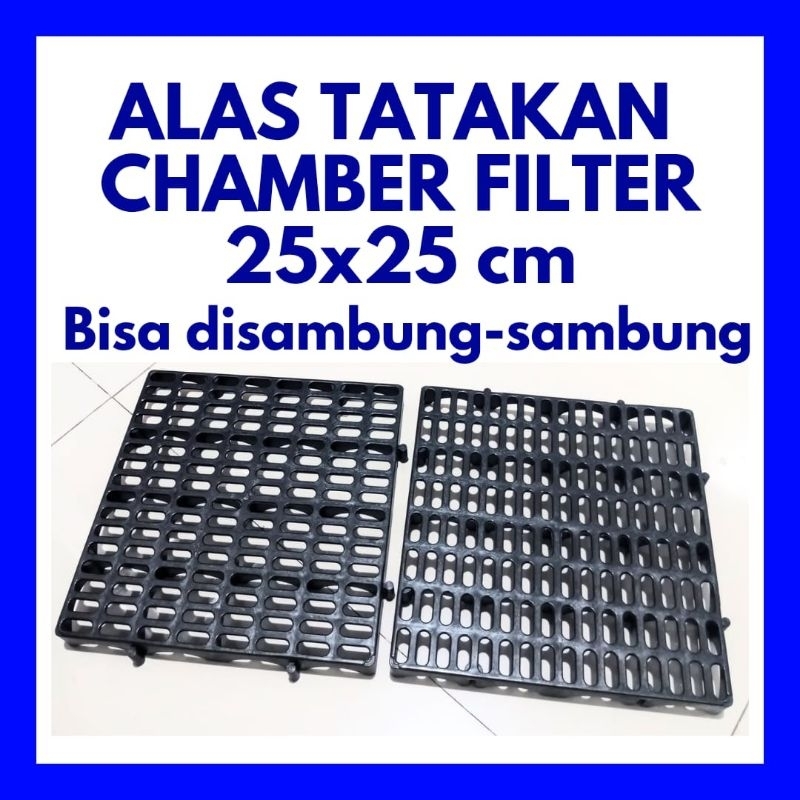 Alas Tatakan Dasar Chamber Camber Media Filter Kolam Ikan Koi Palet Pallet Plastik Bukan Kayu Tataka