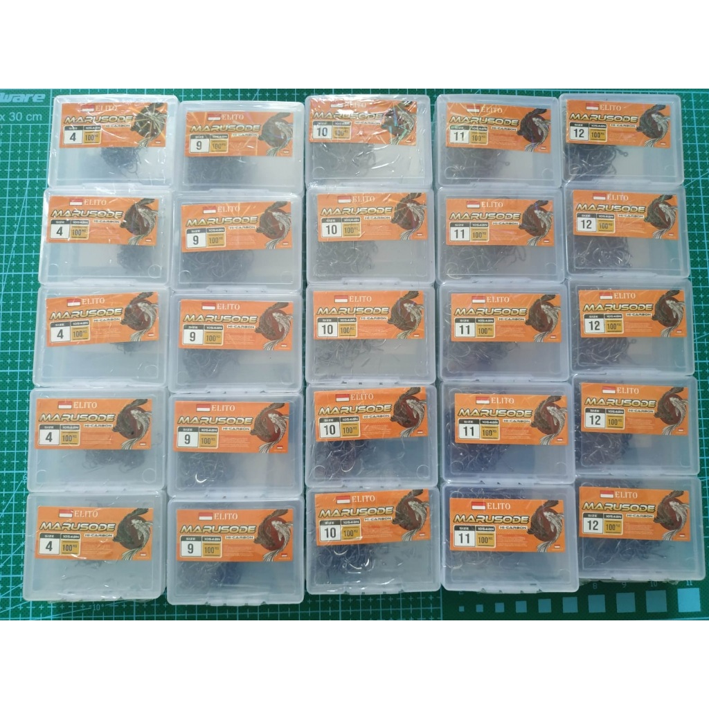 Kail Box Isi 100 pcs Elito Marusode 1054