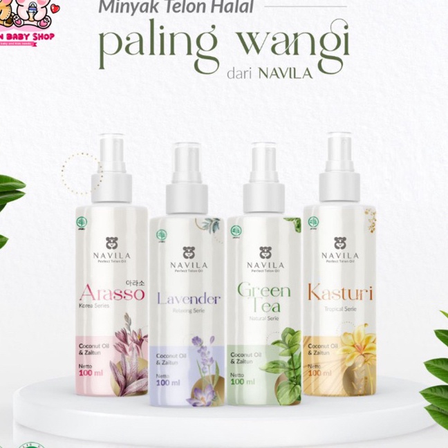 

Extra Navila Telon Oil 1 ml Minyak Telon Bayi Minyak Balur Bayi