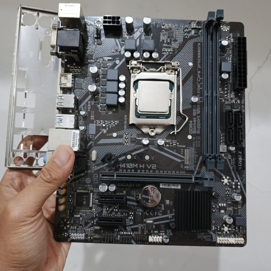 Gigabyte H410M H V2 + Intel Core i5-10400F