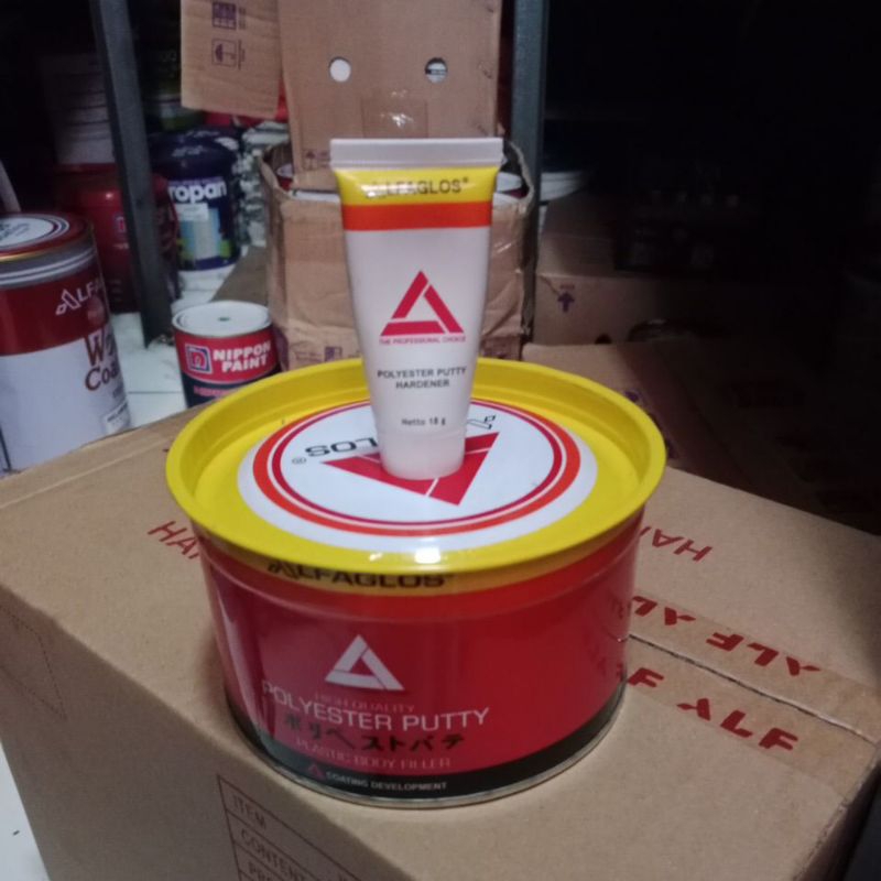 Dempul Alfa gloss plus hardener 1kg
