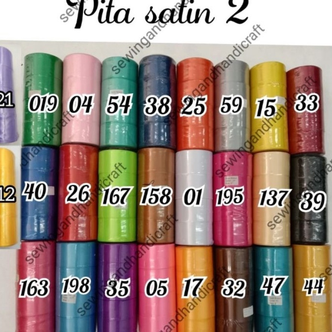 

Grosir Pita Kado Pita Satin 2 inci 5 cm