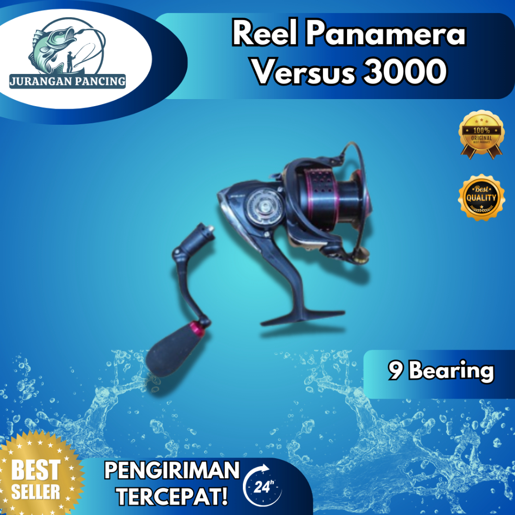 REEL 9 BEARING PANAMERA VERSUS 3000 / REEL PANCING VERSUS PANAMERA 3000