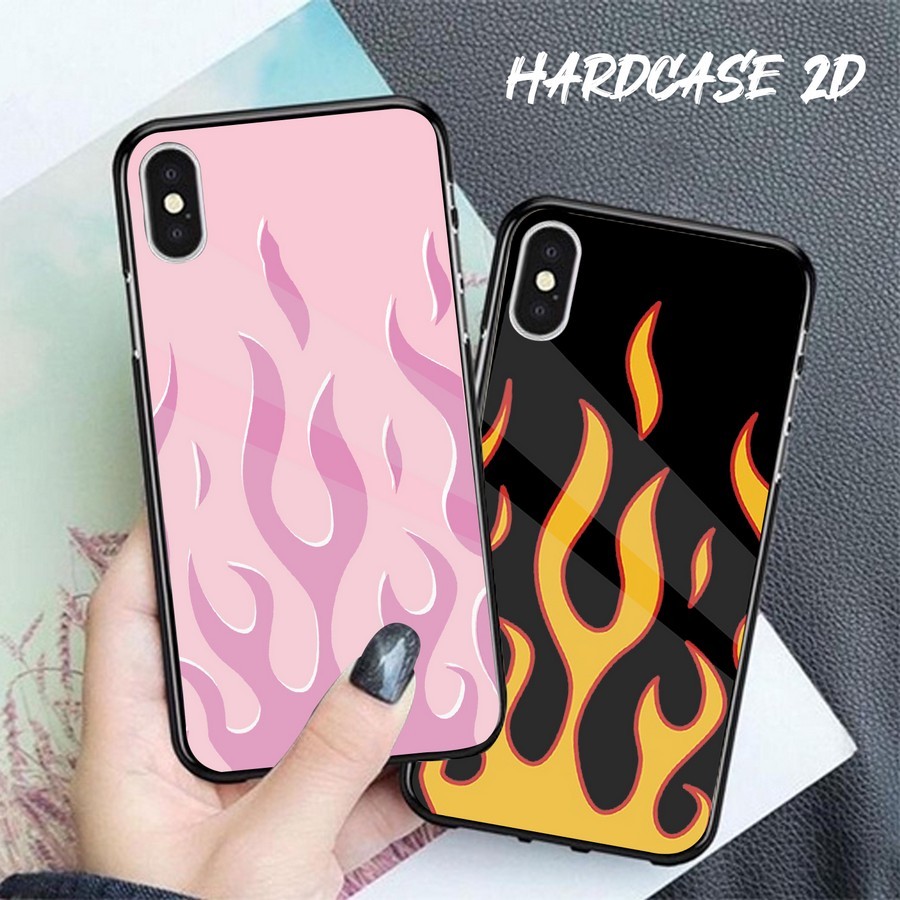 HARDCASE 2D GLOSSSY CASE IPHONE 11 XR XS MAX 11 PRO 13 14 14 PRO[ SCRAP001 API ] - LEBANACASE