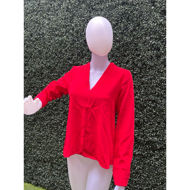 Preloved Zara Red Blouse S