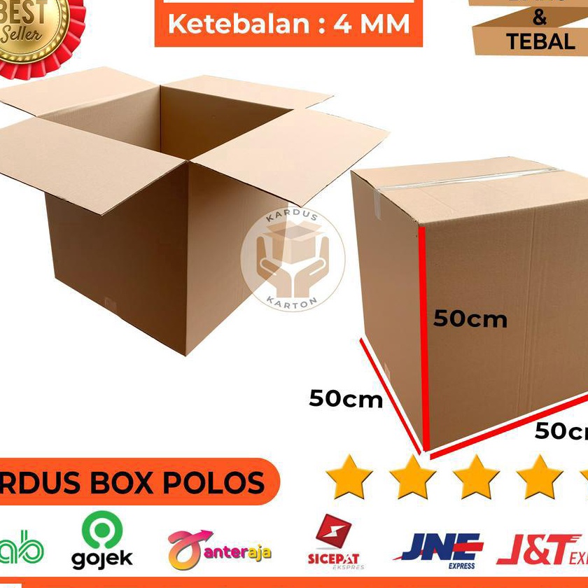 

Tawaran Kardus Besar Jumbo Karton Box Polos 5x5x5 Packing Pindahan
