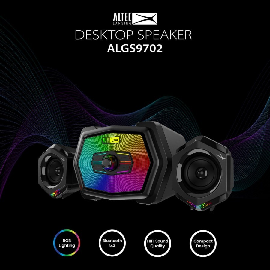 Altec Lansing ALGS9702 Speaker 2.1 subwoofer with Bluetooh