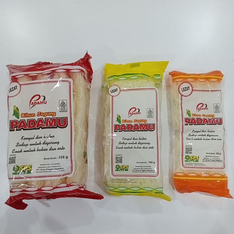 

Padamu Bihun Jagung 60 g / 160 g / 320 g