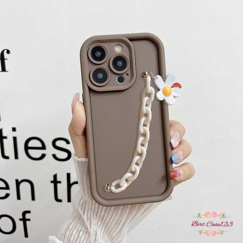GC94 Case Casing Silikon Matte Rose daisy Chain Grip - Casing Hp Compatible For XIAOMI REDMI 8 8A PR