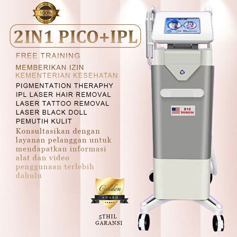 [Ready Stock]Laser picosecond + 808 Diode laser hair removal Ndyag laser ipl rejuvenation pico laser