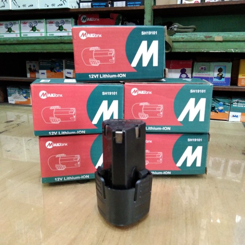 BATERAI 12 VOLT BATERAI MAILTANK 12 VOLT UNTUK MESIN BOR BATERAI CORDLESS DRILL MAILTANK