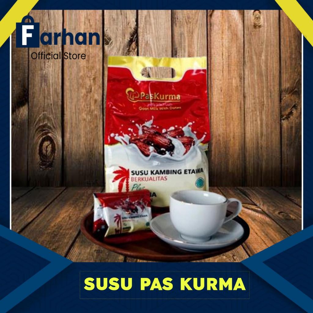 

SUSU KAMBING ETAWA PAS KURMA Plus Kurma Suplemen Tulang Dan Sendi 10 sachet