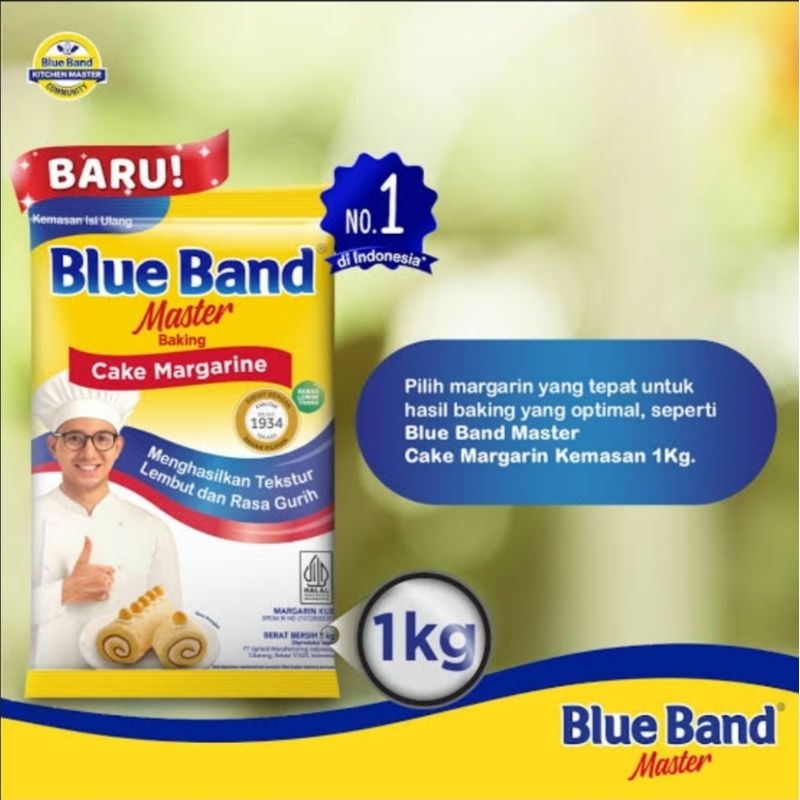 

Blue Band Master Cake Margarine Kemasan 1 KG