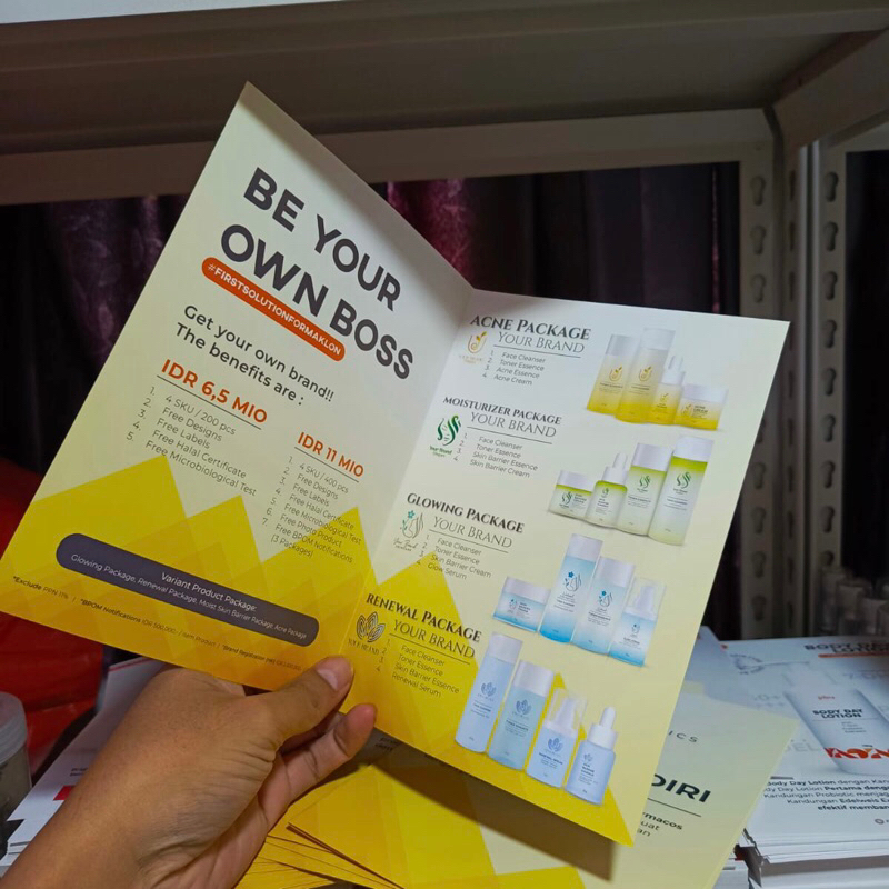 

CETAK BROSUR MURAH | Art Paper 150g (A4 2 Lipat)