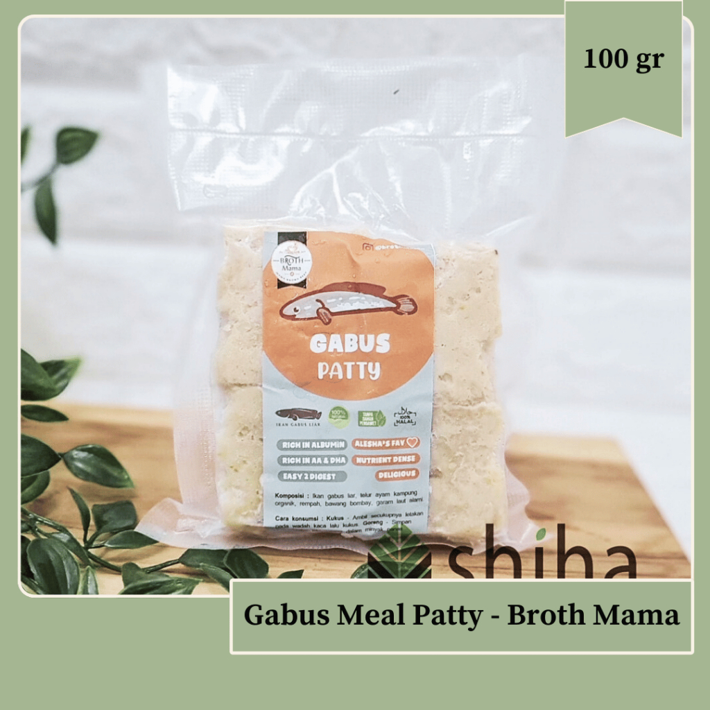 

GABUS PATTY 200gr Brothmama Broth Mama | Warung Shiha