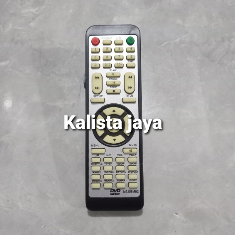 REMOTE DVD PLAYER GMC