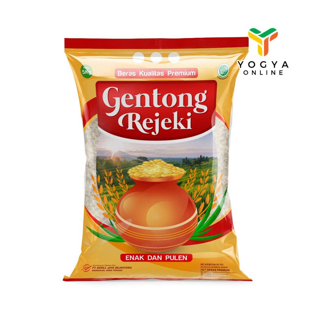 

Beras Gentong Rejeki Beras 5 Kg