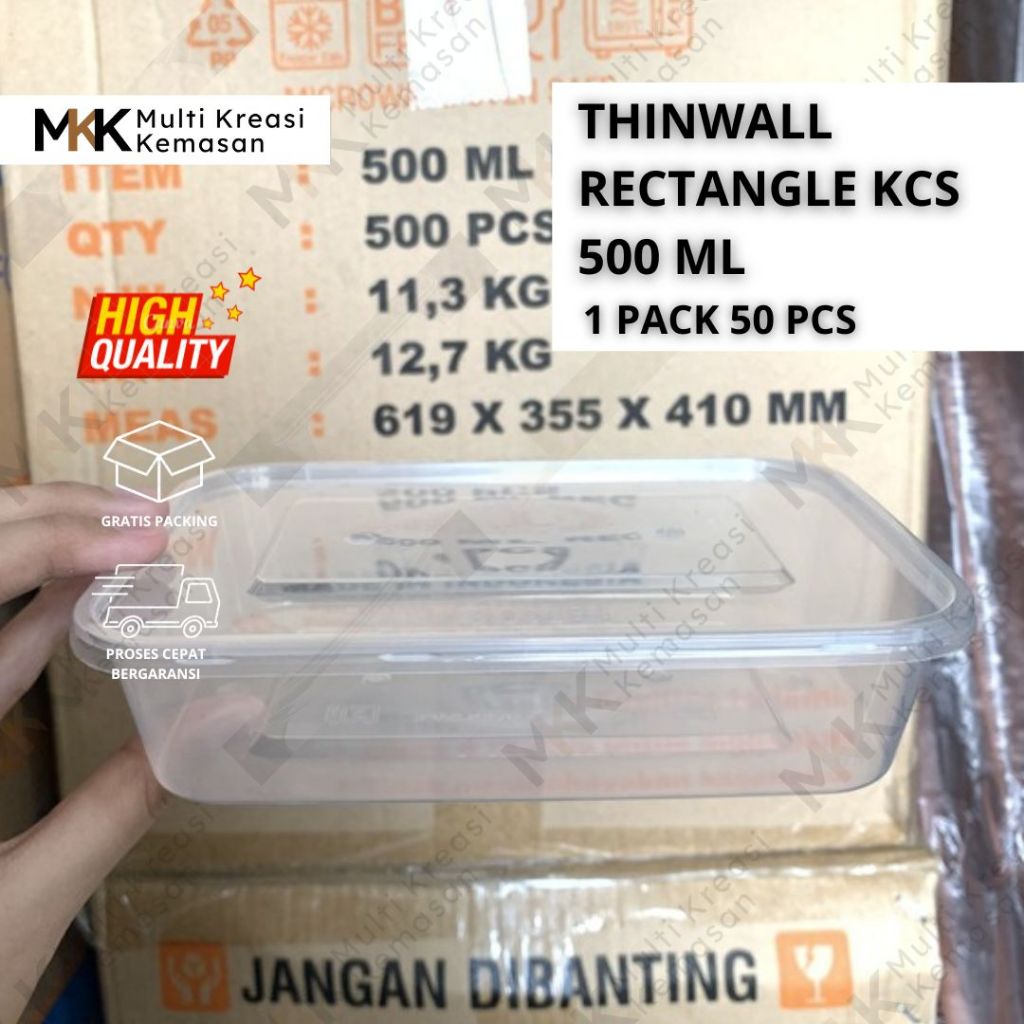 Thinwall rec 500ml KCS