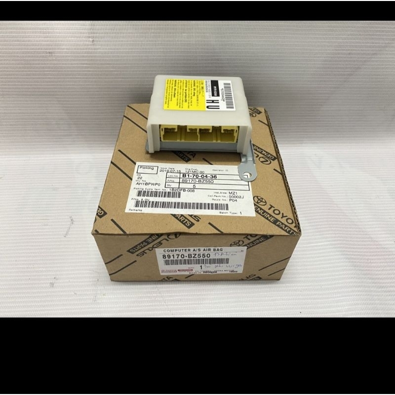 MODULE MODUL AIRBAG AIR BAG AGYA AYLA ORIGINAL ASLI 89170-BZ550