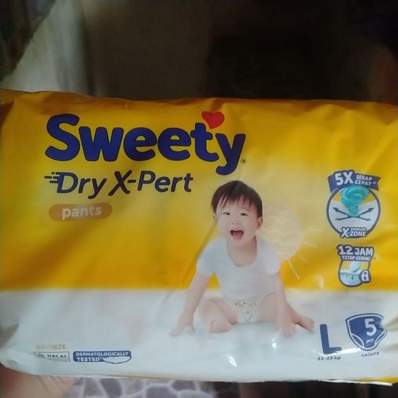 sweety dry expert popok bayi sweety