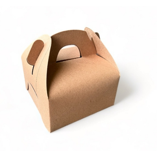 

10 pcs gable box warna coklat polos ukuran 14,5x14,5x8 cm gable box hampers souvenir premium tebal kokoh