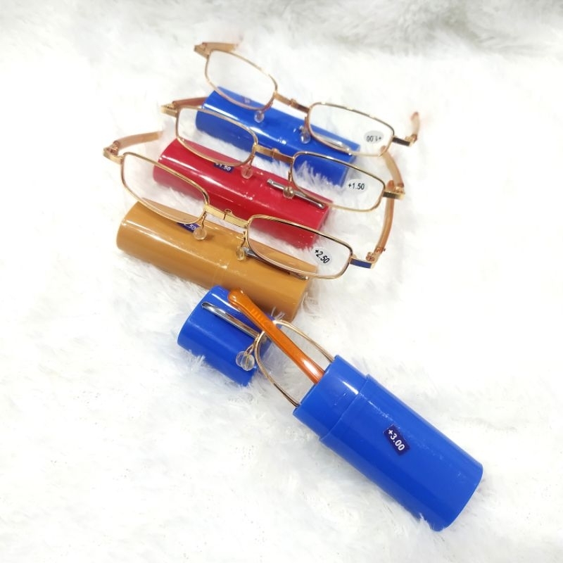 kacamata baca /plus model lipat mini