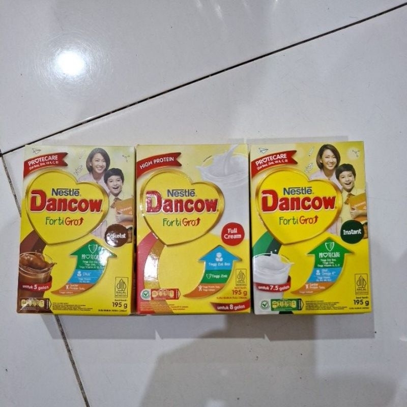 

Nestle Dancow Fortigro Coklat / Instan / Full Cream 195gr