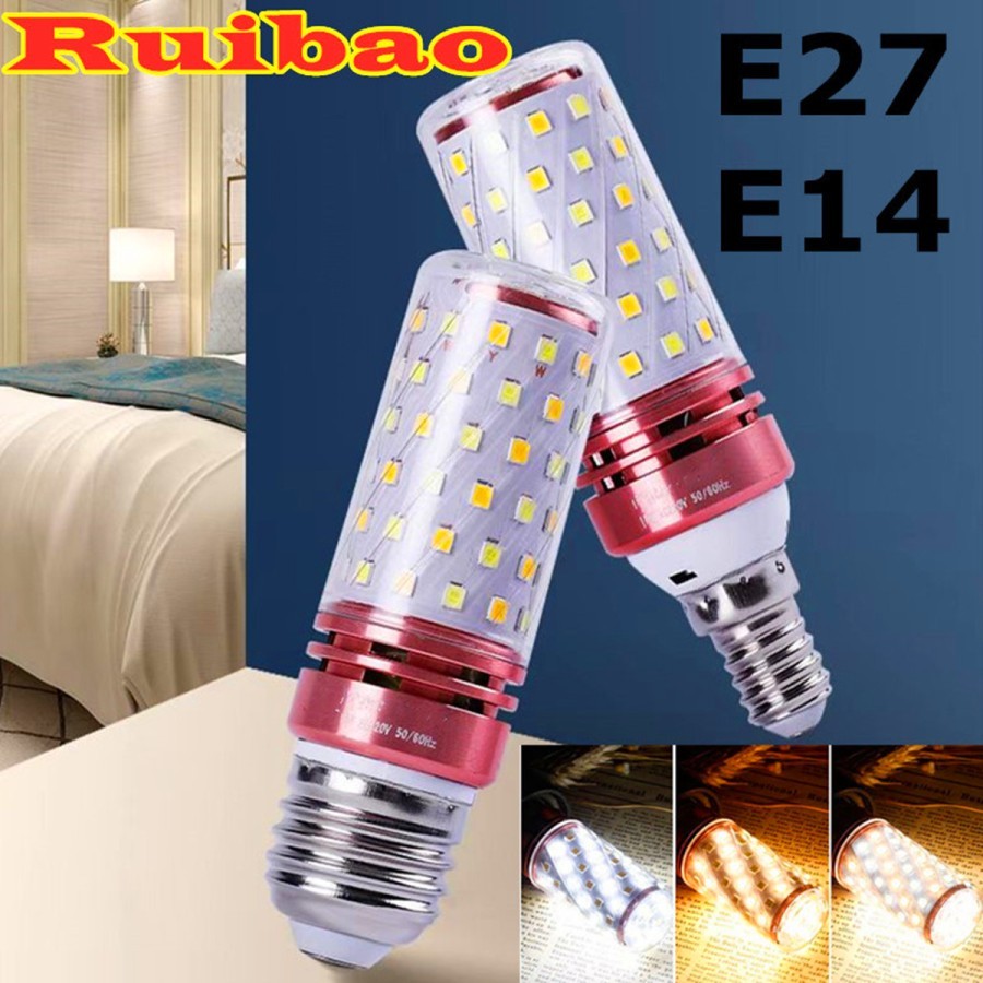 Ruibao E27 E14 Lampu Bohlam LED Jagung Fitting 12W / Lampu Bohlam Hias