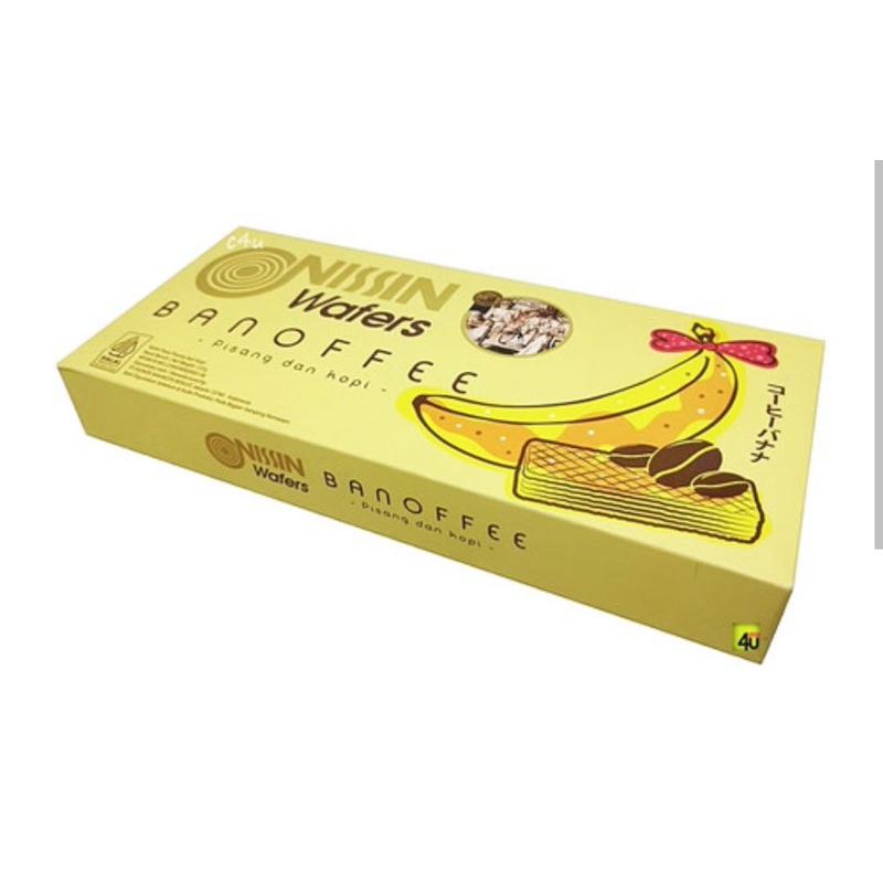 

wafer nissin Banoffee Pisang Kopi 137g