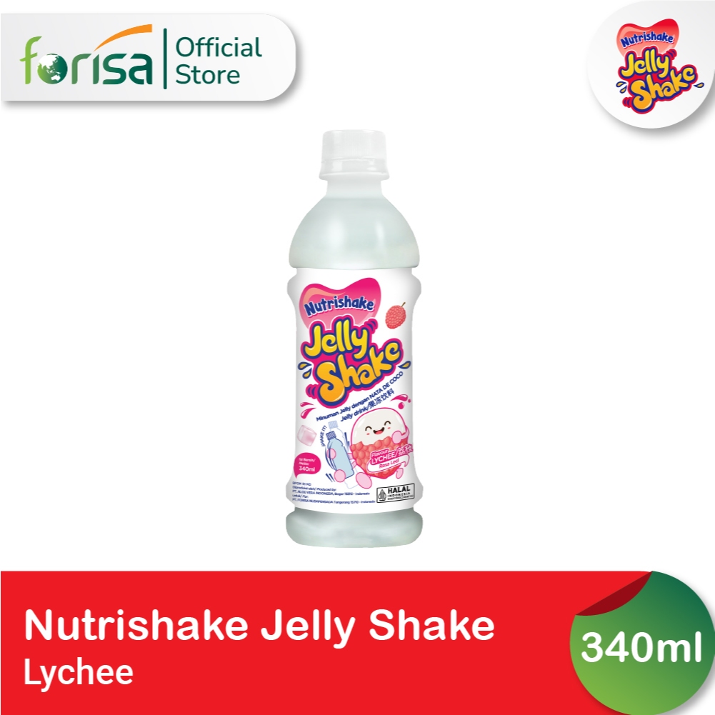 

Nutrishake Jelly Shake Minuman Instant Rasa Lychee 340 ml