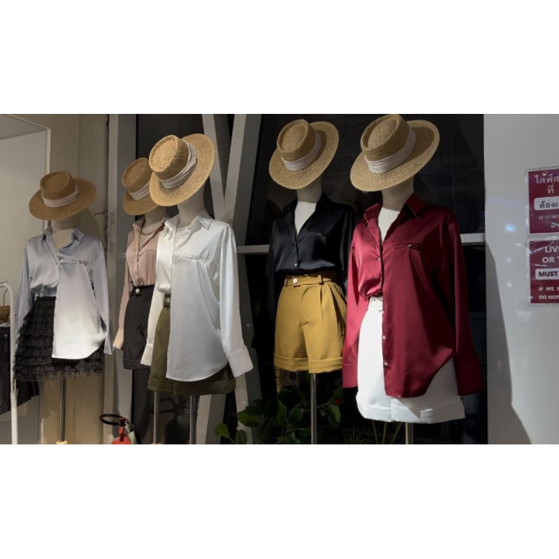 kemeja Bangkok December/ kemeja impor Thailand/ kemeja zara Bangkok / atasan import