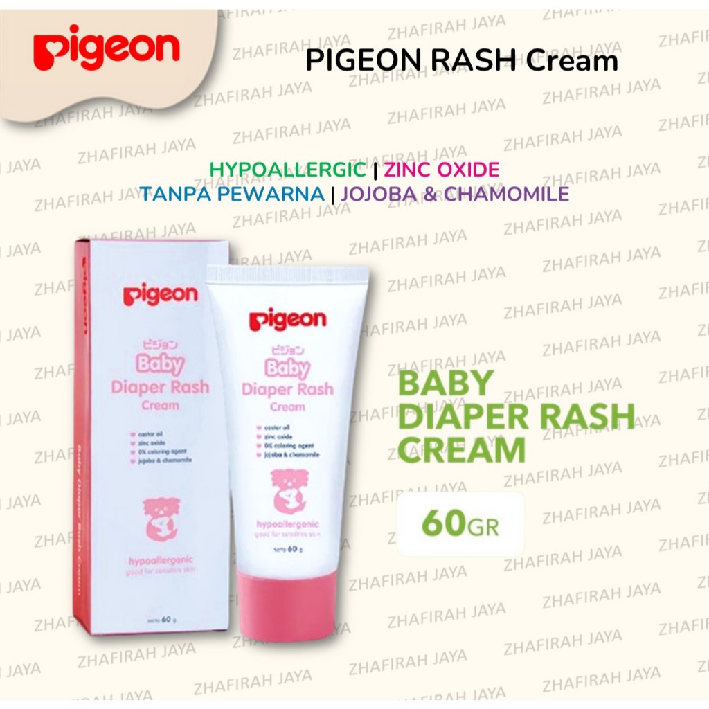 Hilangkan Ruam Popok Bayi dengan Pigeon Cream Pigeon Rash Cream: Solusi Ampuh Ruam Popok Bayi