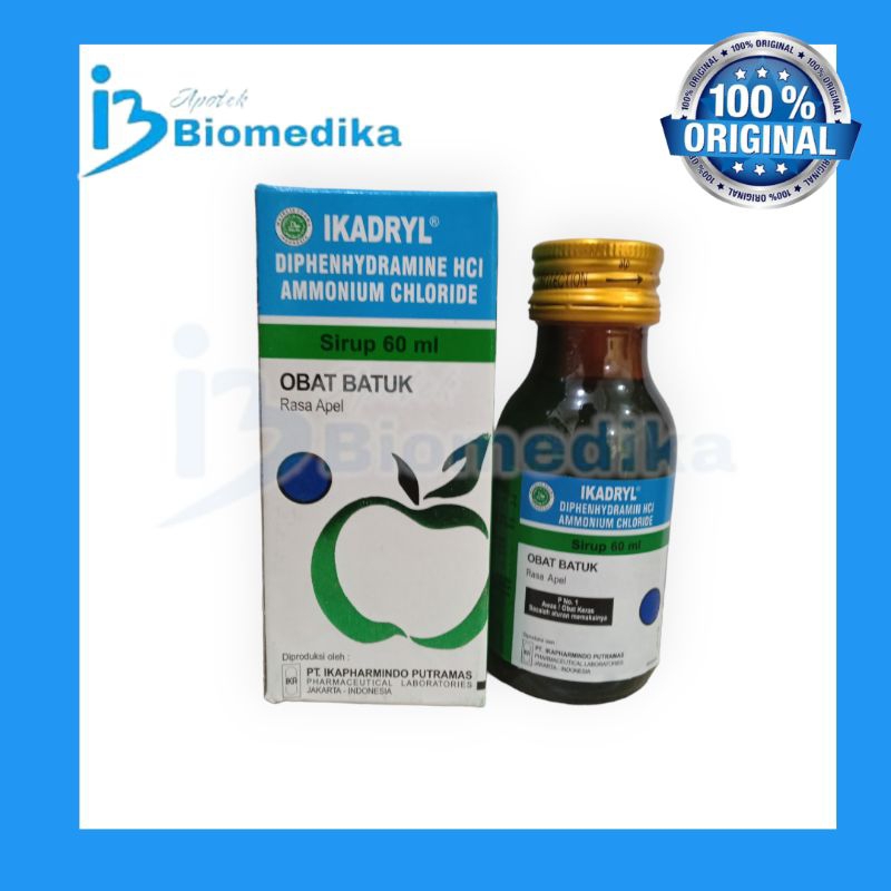 IKADRYL SYR 60ML OBAT BATUK