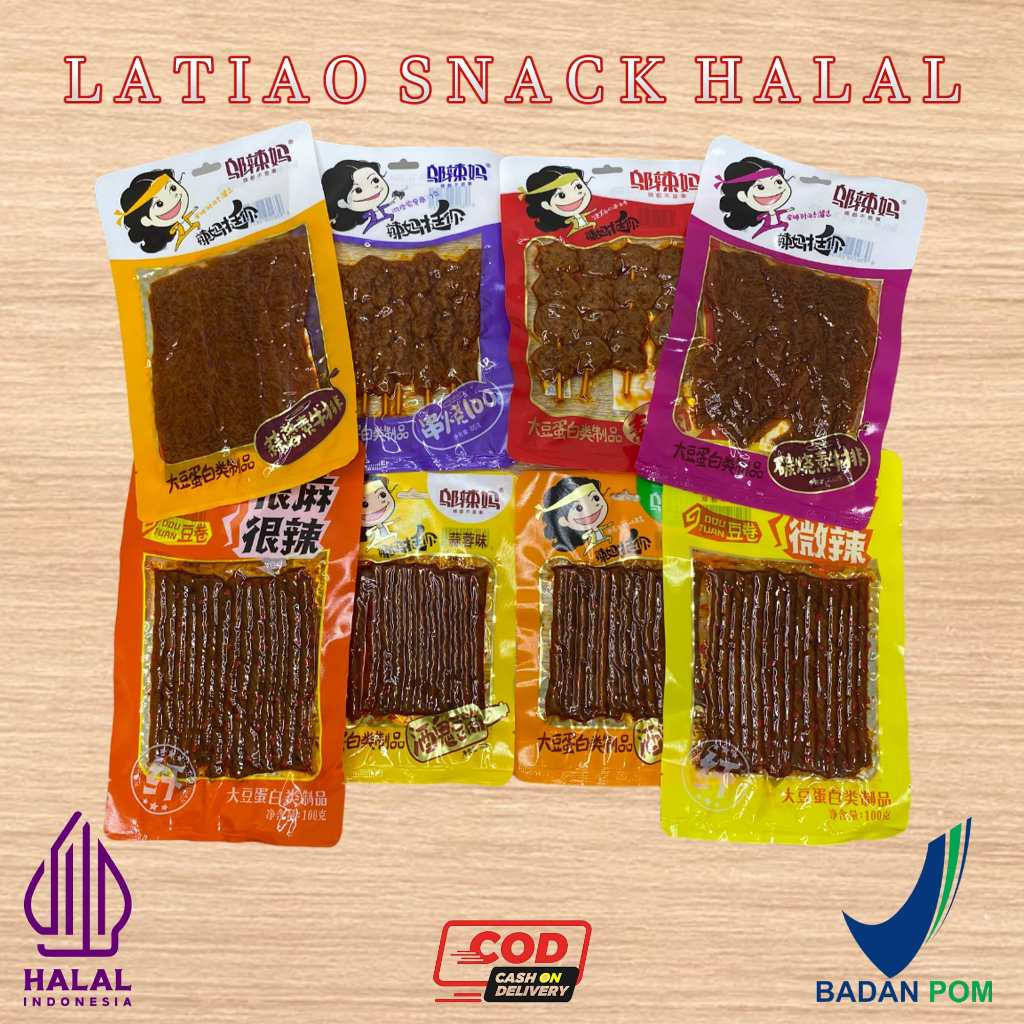 

[HALAL] WULAMA LATIAO SNACK BEST SELLER/VEGETARIAN FOOD/CEMILAN SNACK LATIAO/BPOM