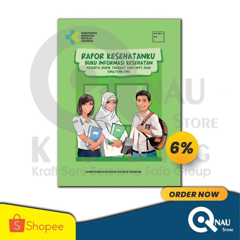 

Buku Rapor Informasi Kesehatan SMP/MTS&SMA/MA/SMK 2024 READYSTOCK