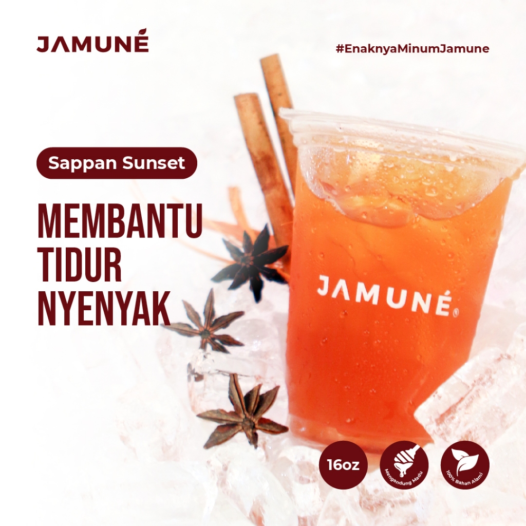 

Jamu Tidur Nyenyak Sappan Sunset 100% Fresh by Jamune